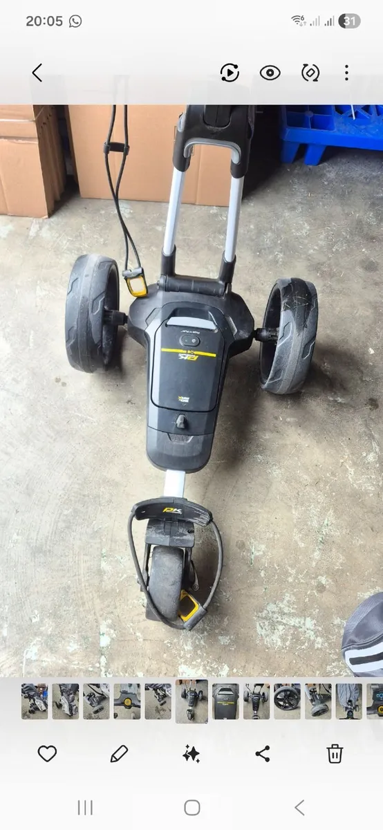 Powerkaddy FX3 Electric trolley - Image 1