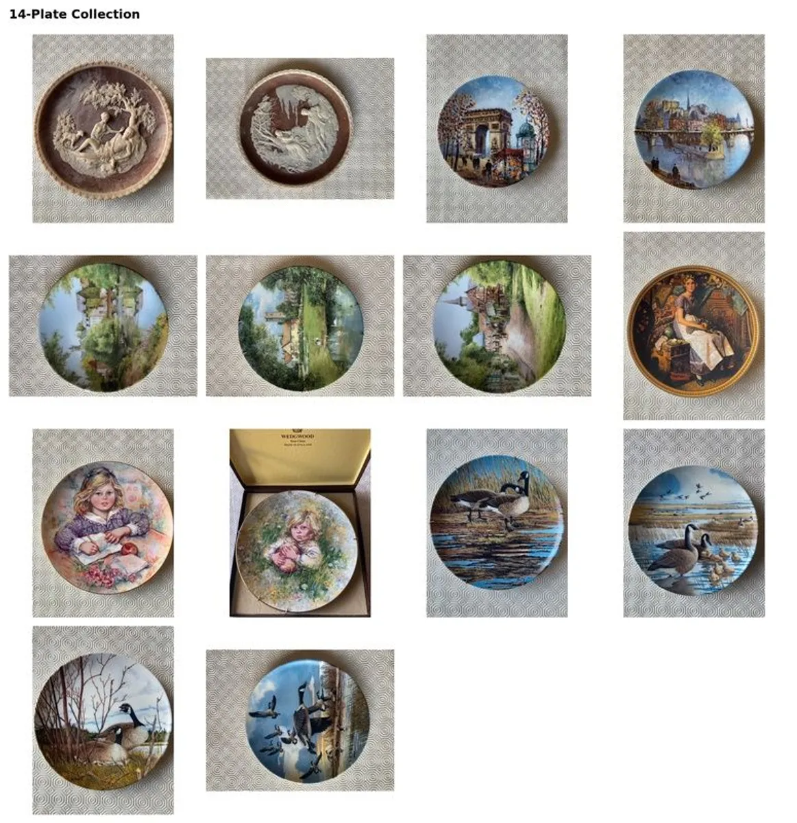 Collection of Limited Edition Collector Plates  Excellent Condition - Image 1