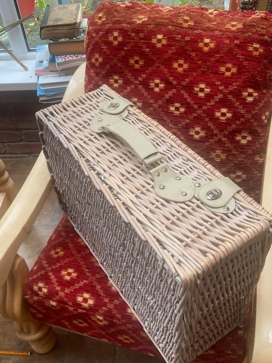 Wicker Picnic Basket - Image 1