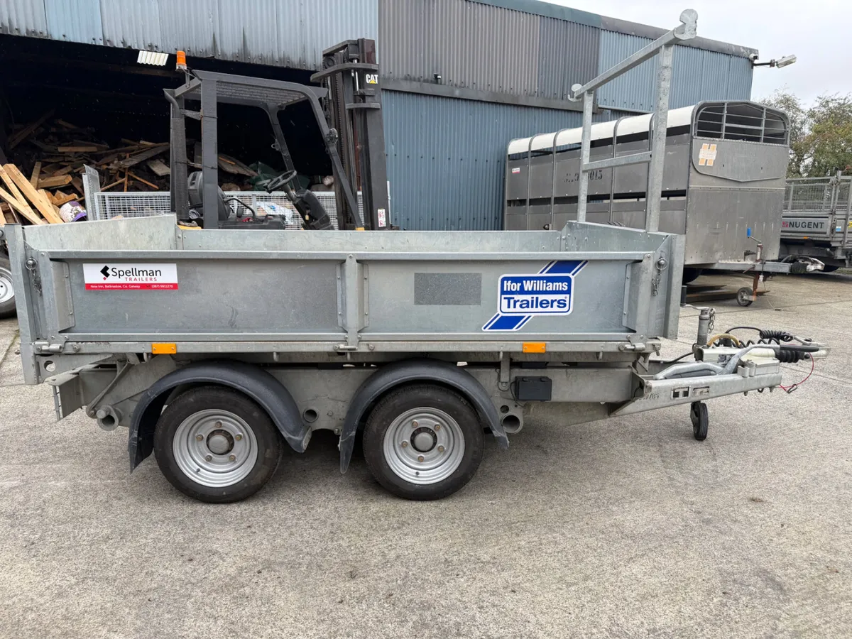 Ifor Williams tipper trailer - Image 4