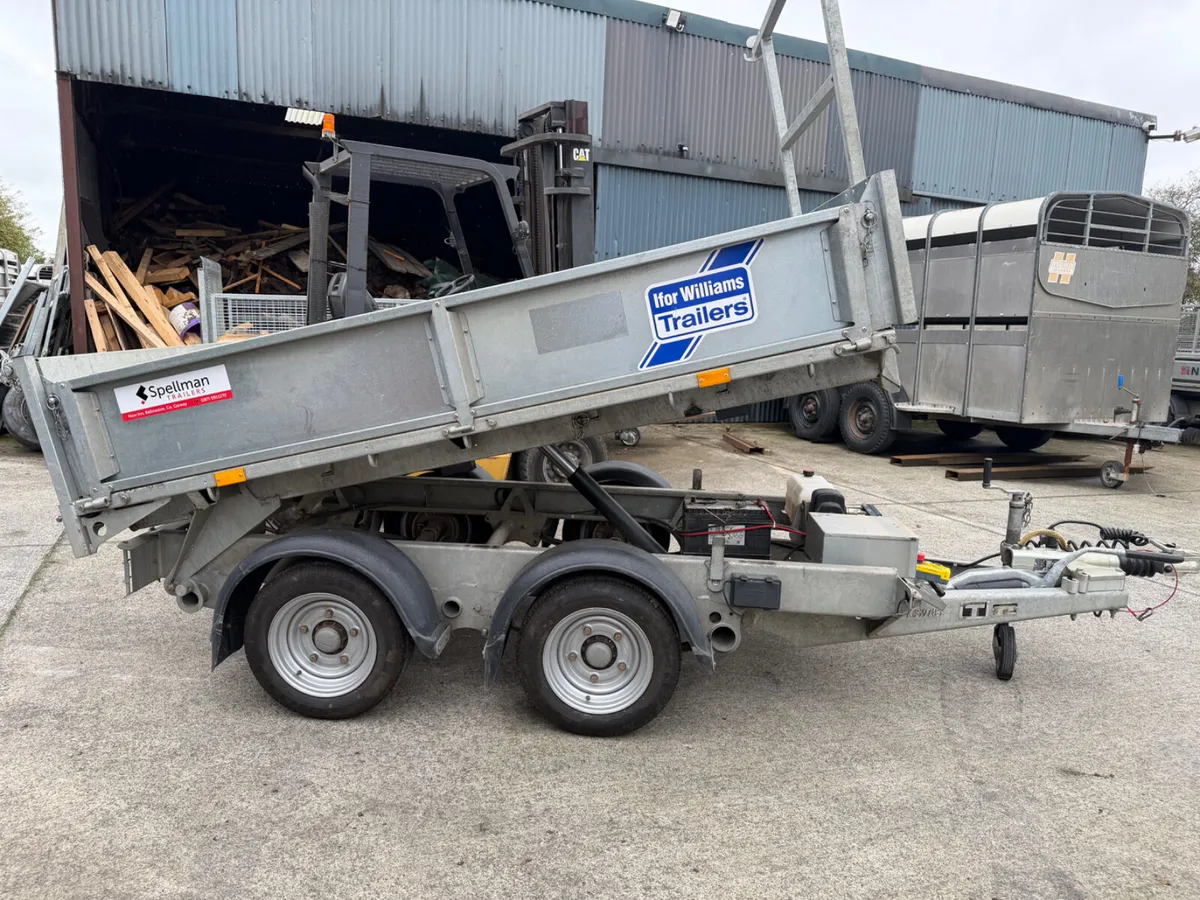 Ifor Williams tipper trailer - Image 1