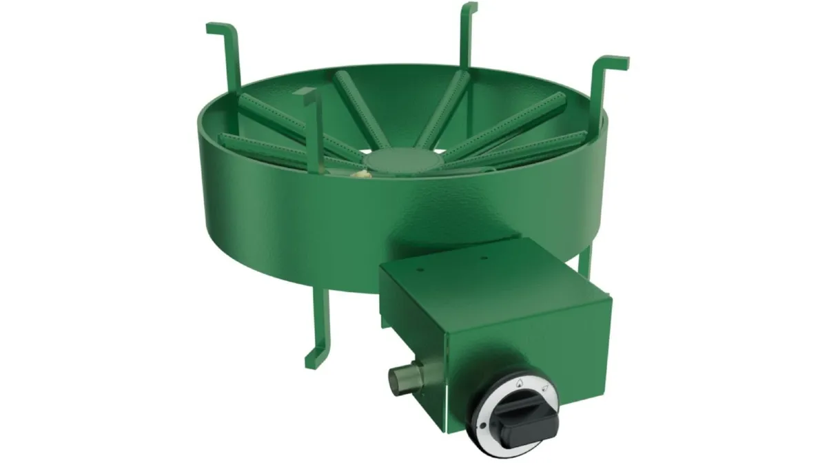 Combisteel Gas Wok Burner - 380 7178.1220 - Ex VAT - Image 1
