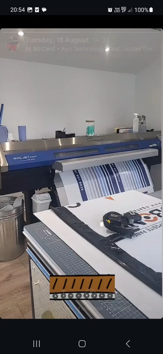 Roland Xc-540 Print & Cut - Image 2