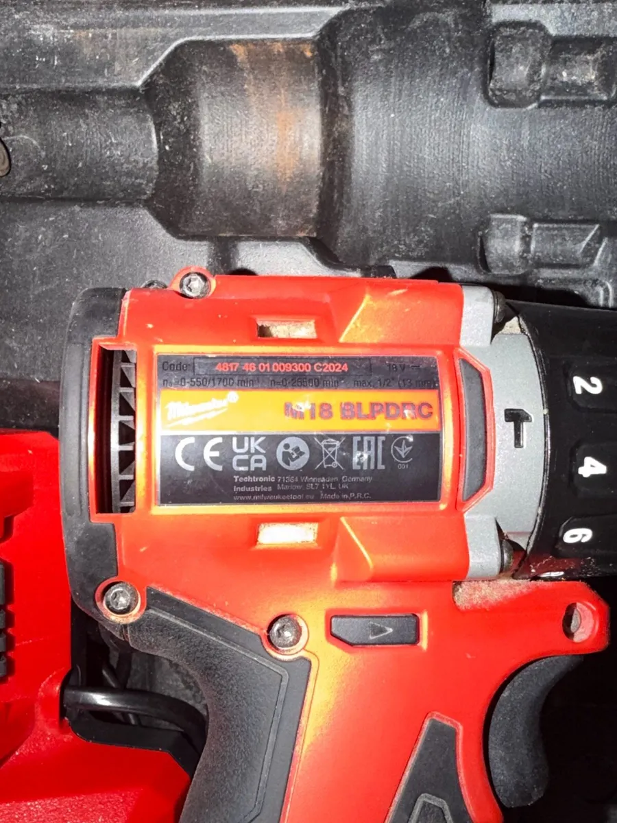 Milwaukee m18 drill - Image 2