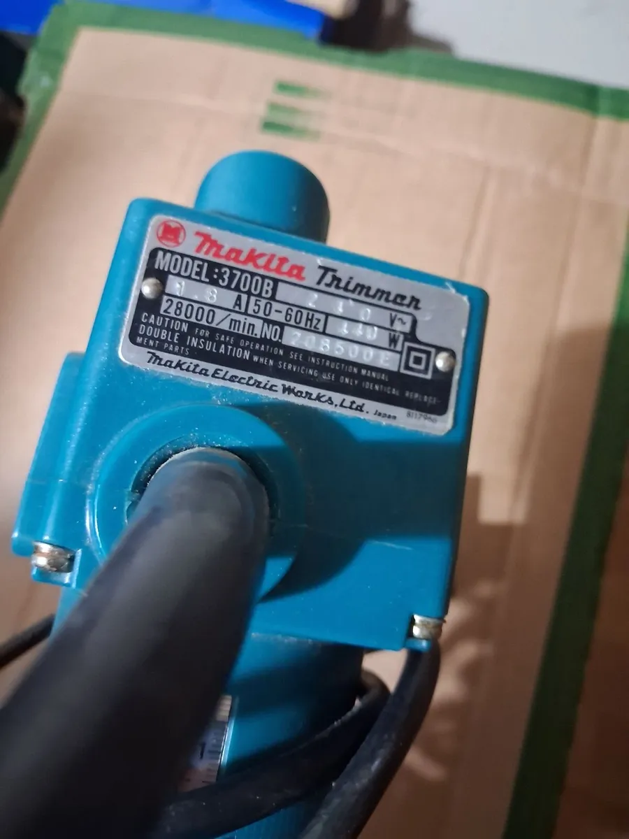 Makita Router 240 volt. - Image 1