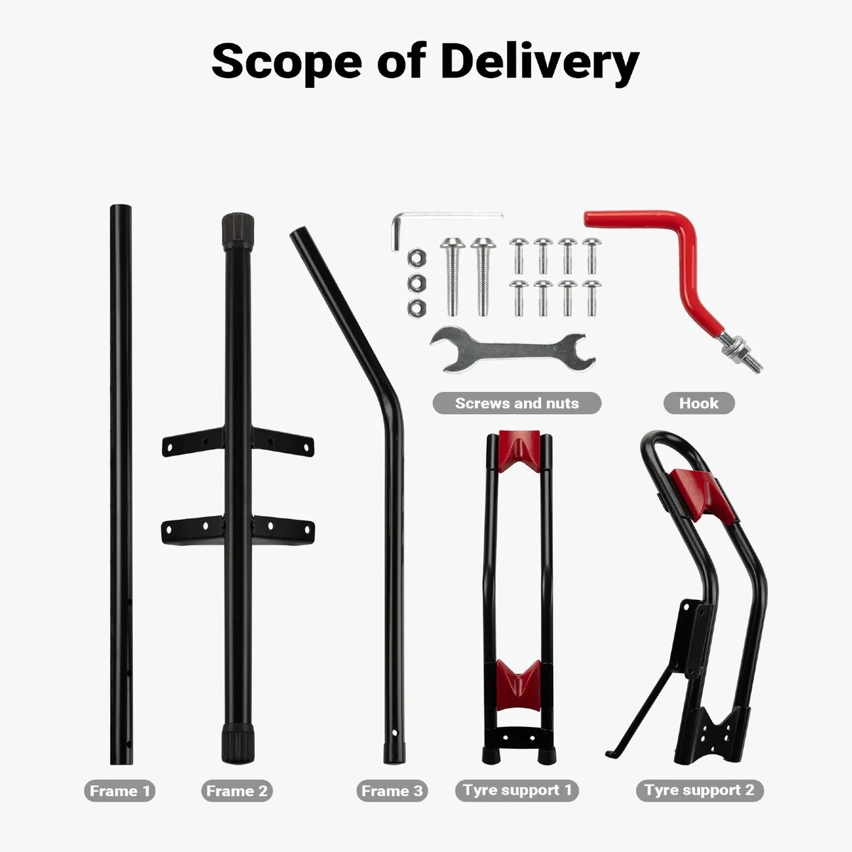 Freestanding Bike Rack 120 cm Free Delivery - Image 1