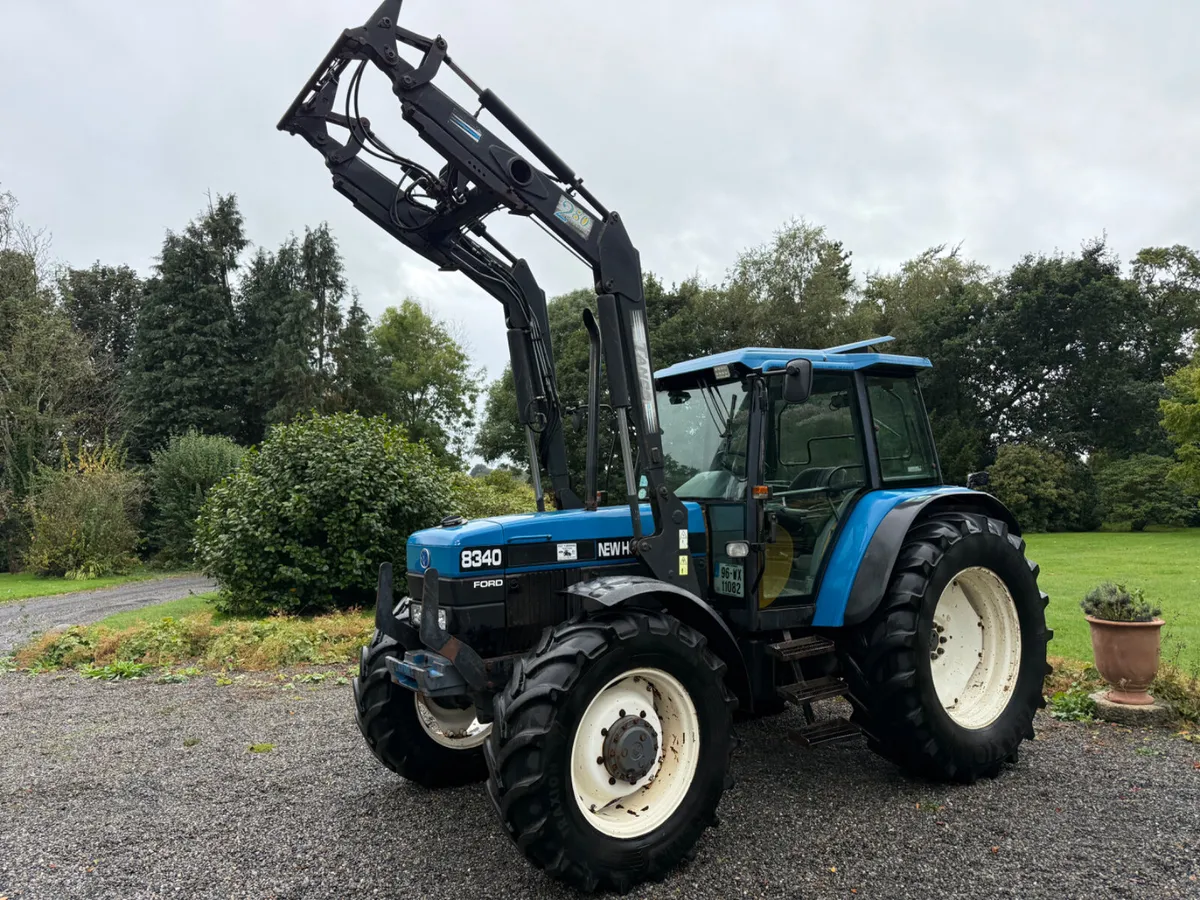 1996 New Holland 8340 C/w loader €26950 No Vat - Image 2