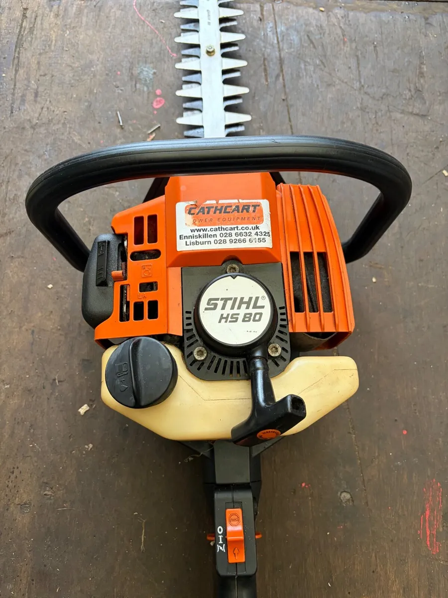 Genuine STIHL HS 80 Petrol Hedge Cutter - Image 1