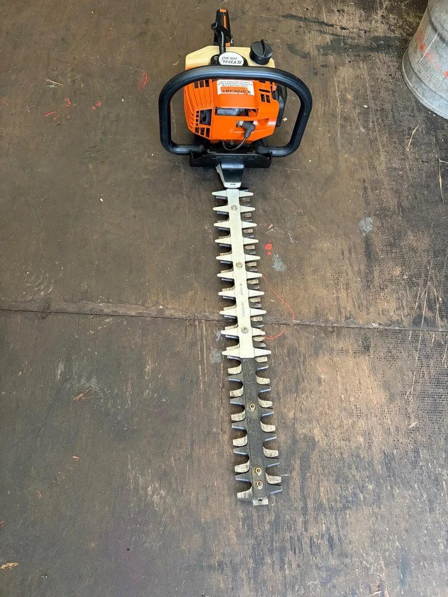 Genuine STIHL HS 80 Petrol Hedge Cutter - Image 4