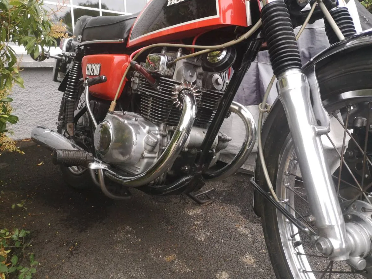 Vintage Honda Cb200t 1978 - Image 2