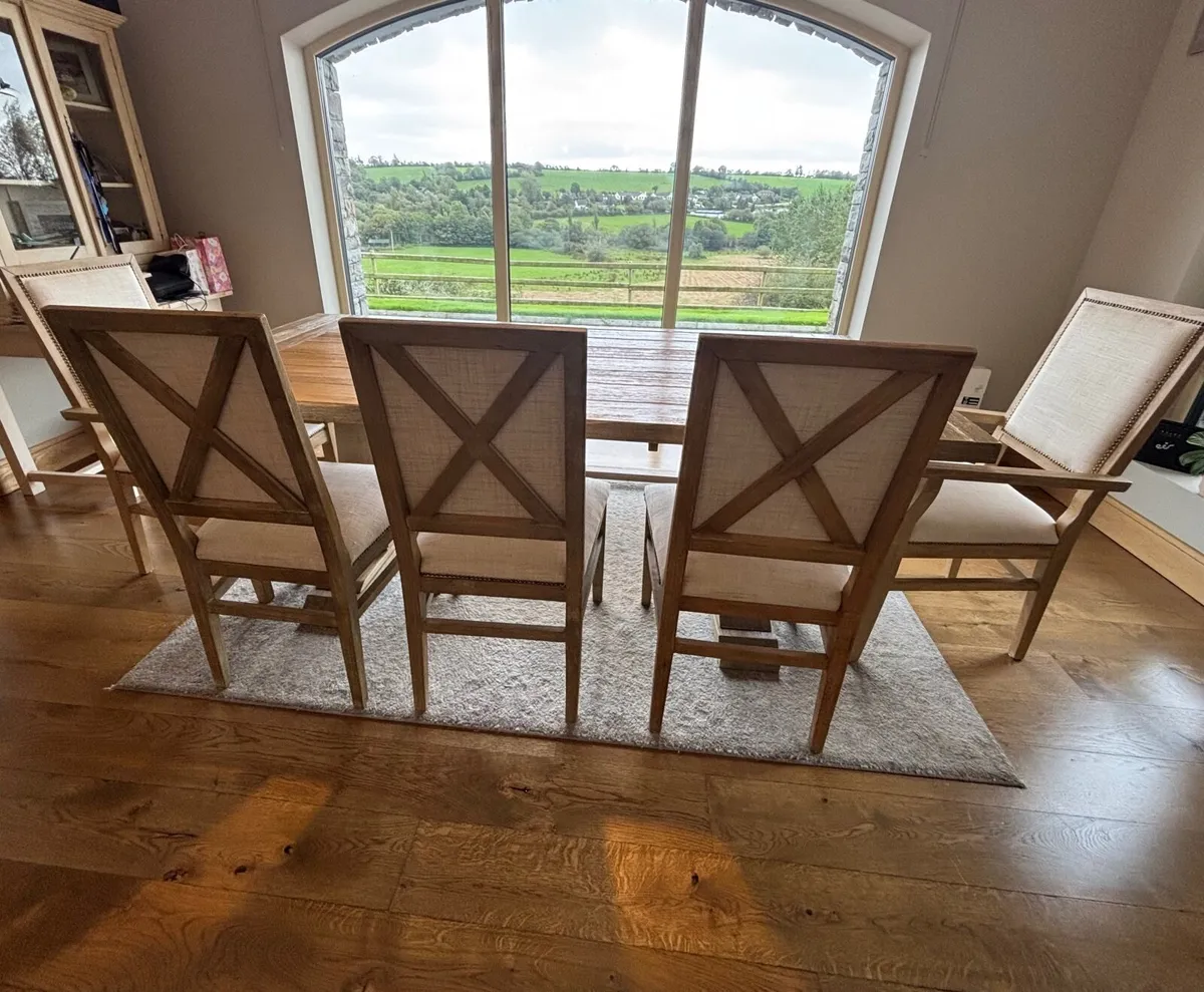 Dining table and chairs - Image 3