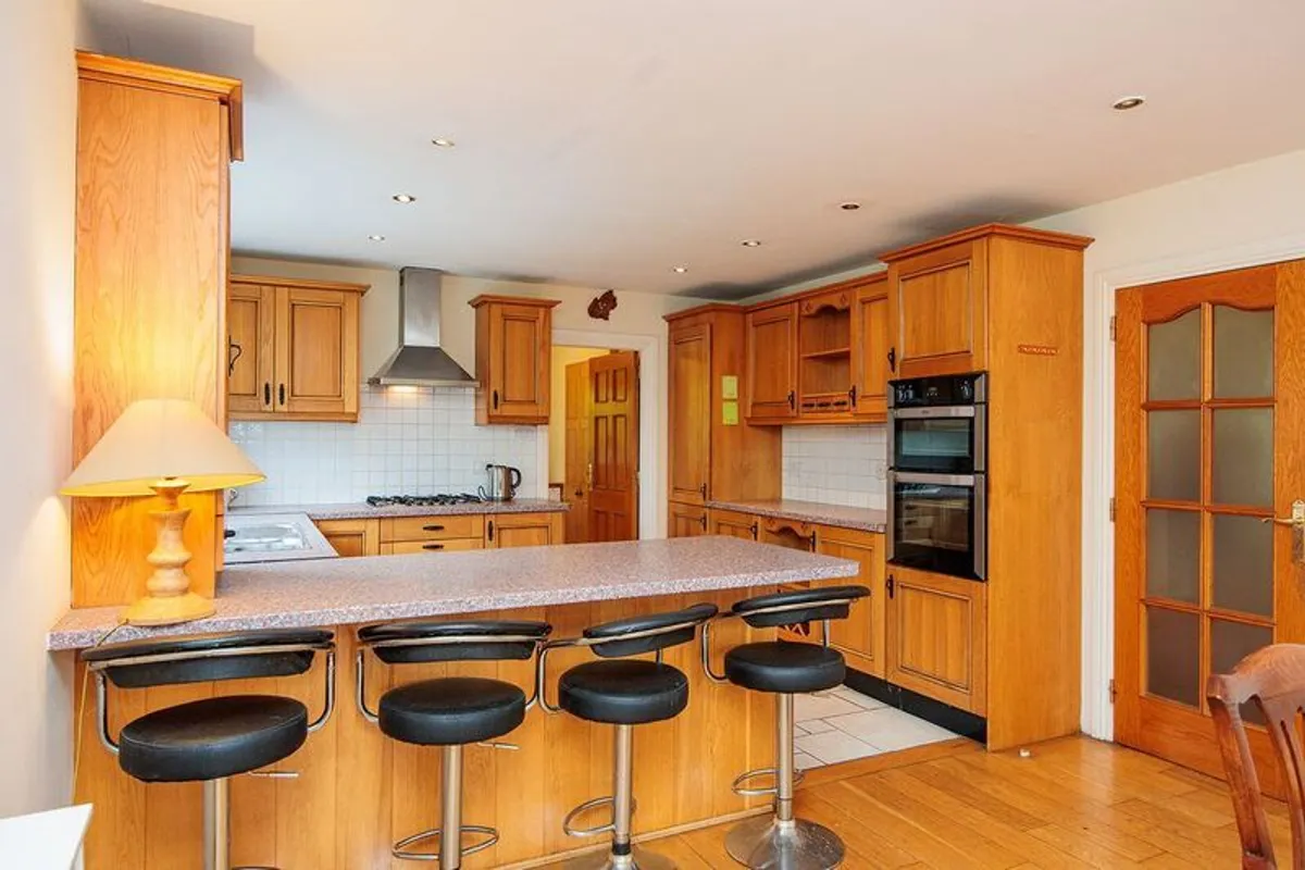 Oak kitchen and utility for sale - Image 2