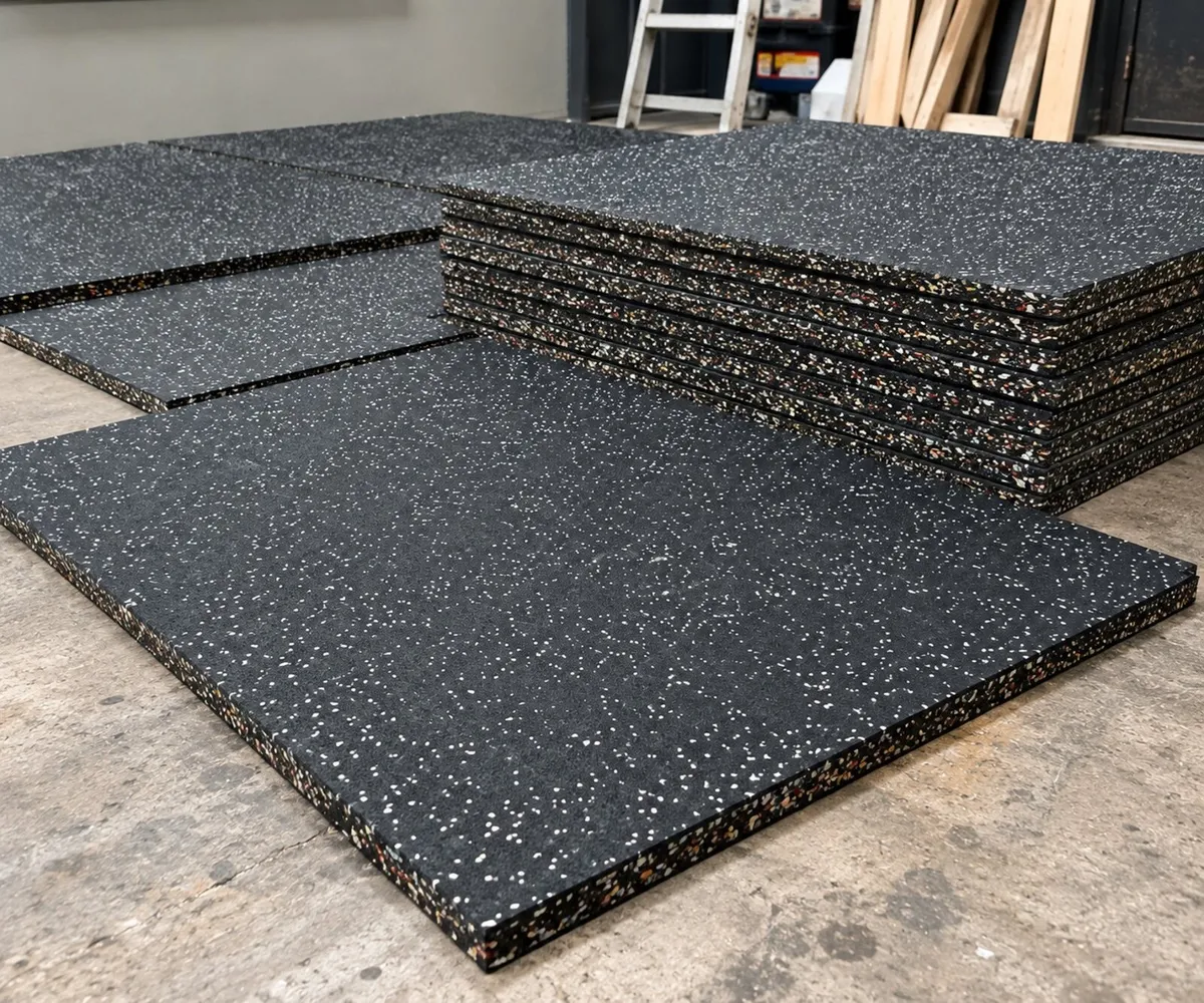 Speckled Rubber Gym Flooring Mats - Image 3