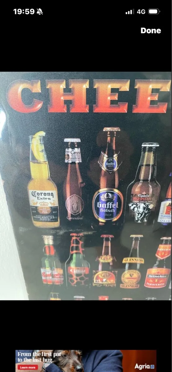 Metal Bar Sign - Image 2