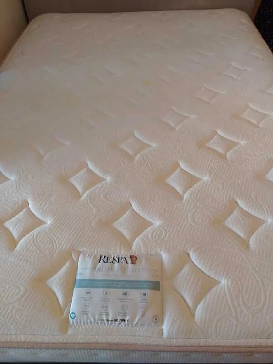 Double bed with Respa Ardmore 1200 mattress - Image 3