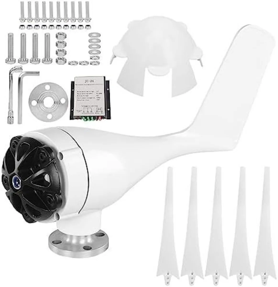 800W Wind Generator 5 Blade Home Power System - Image 3