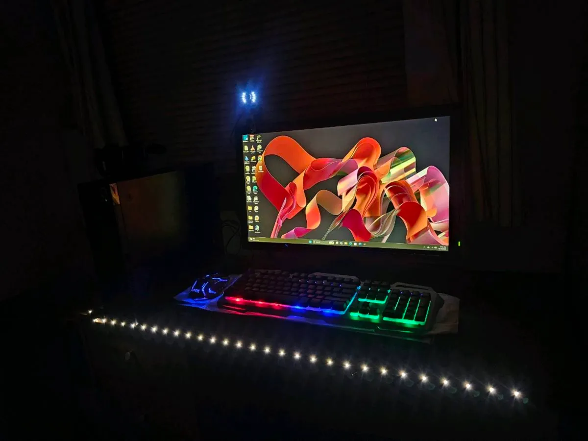 🖥️ COMPLETE PC GAMING / COLLEGE SETUP  i7 + 26" S - Image 1