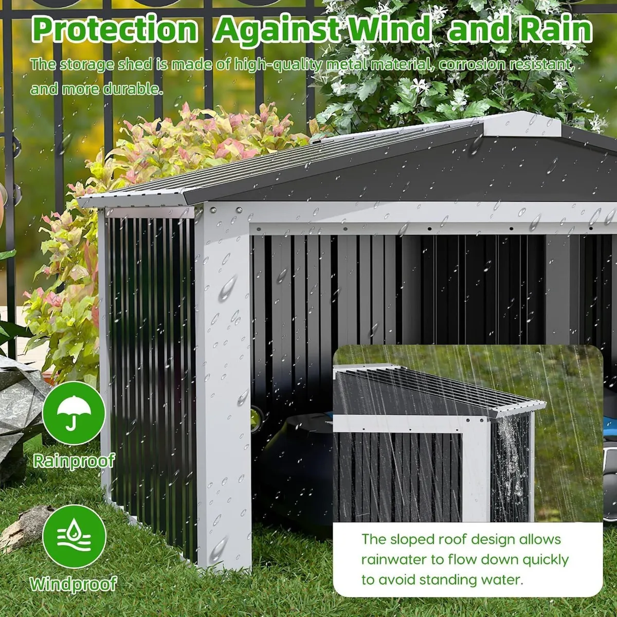 Garden Robot Lawnmower Garage - Image 3