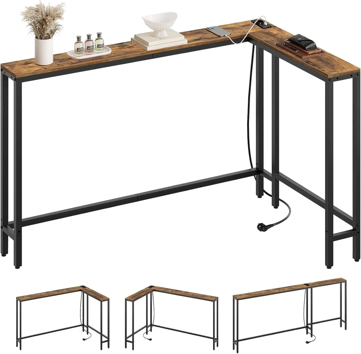 Narrow Console Table Entrance 15CM Wide Hallway - Image 1