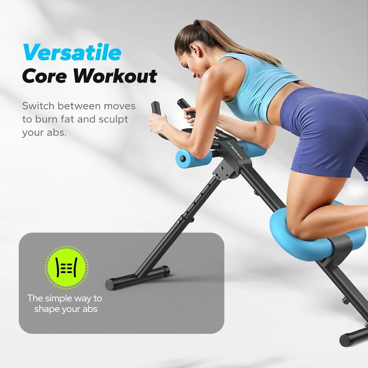 Ab Machine Abs Workout Equipment Adjustable - Image 2