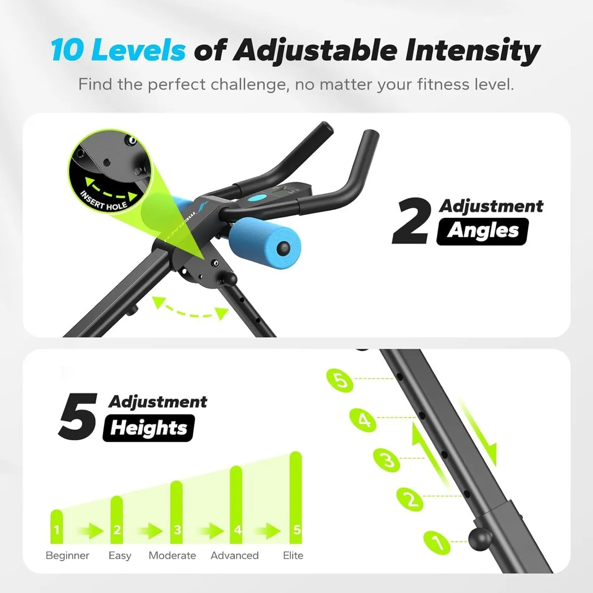 Ab Machine Abs Workout Equipment Adjustable - Image 3