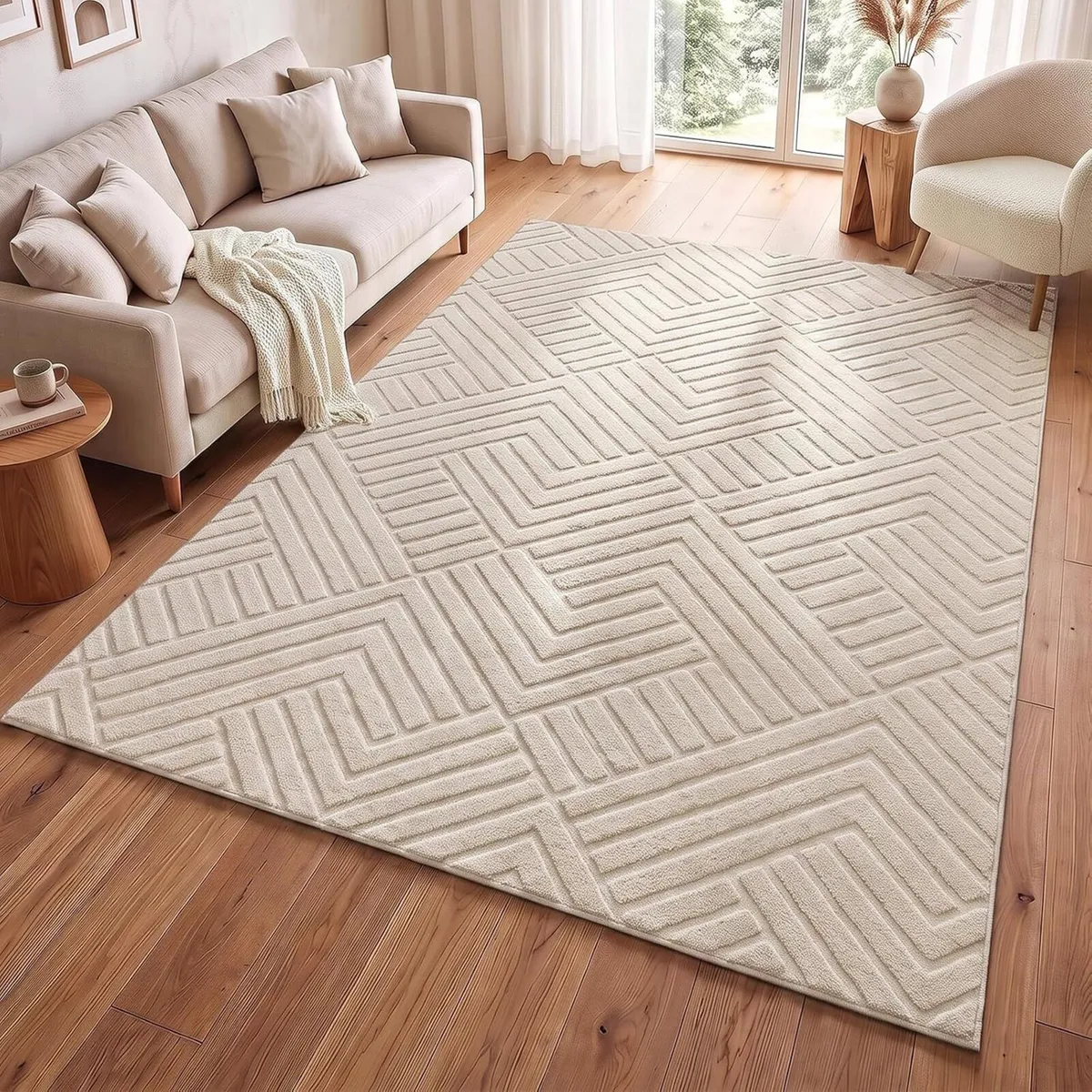 Rugs Living Room Large Washable for Bedroom - Image 1