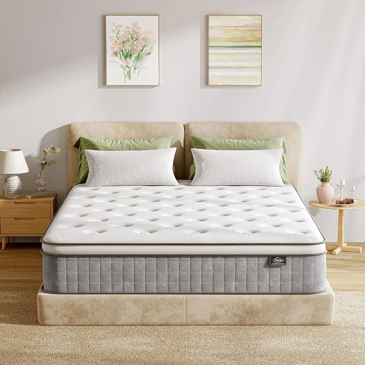 Mattress Medium Firm 7-Zone Support Hybrid - Image 2