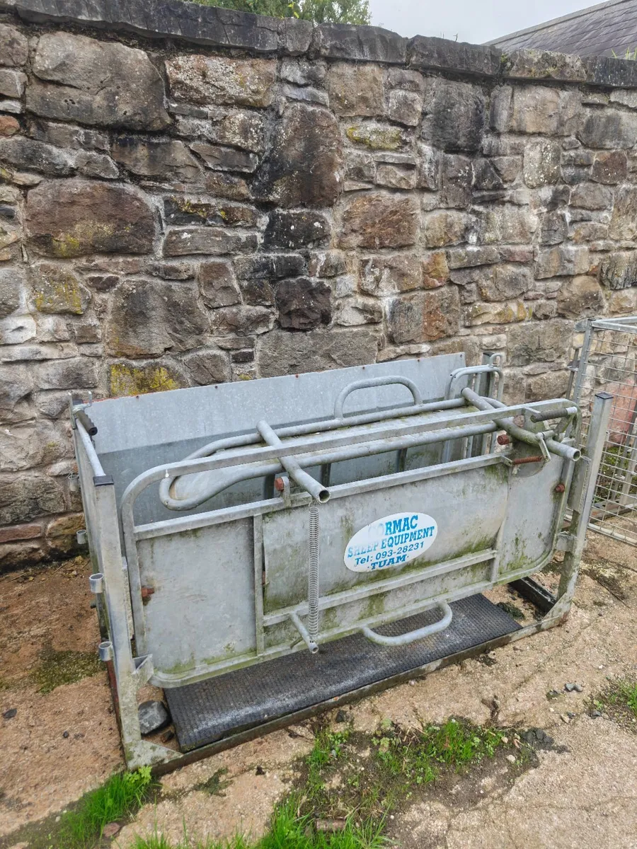 Cormac sheep roll over crate