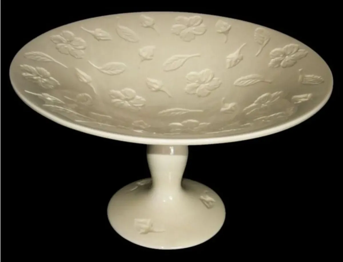 Vintage Harrods Ceramic Pedestal Bowl - Pristine - Image 1