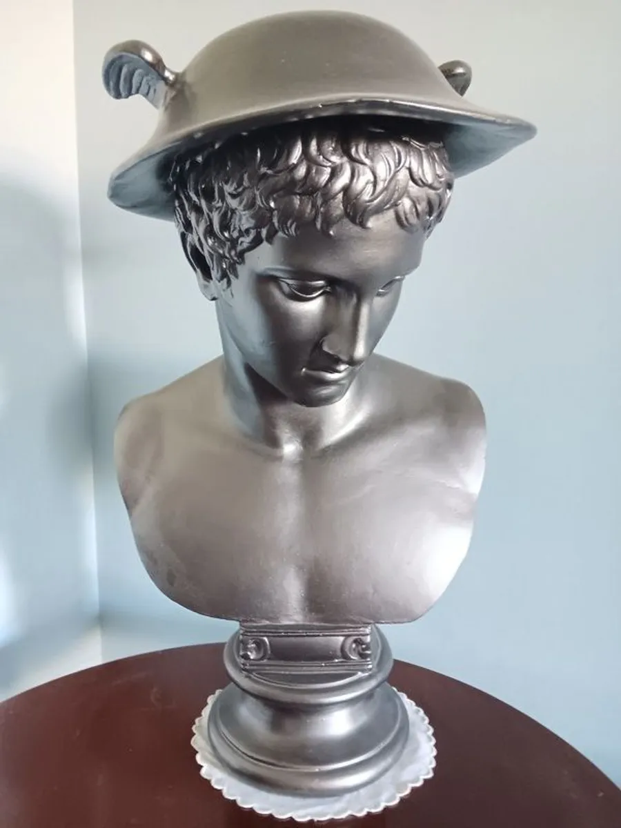 Antique bust of Mercury. - Image 1