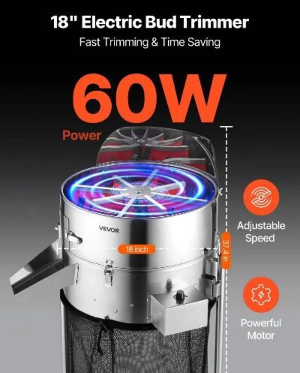 Electric Bud Leaf Trimmer, 415mm - Image 2