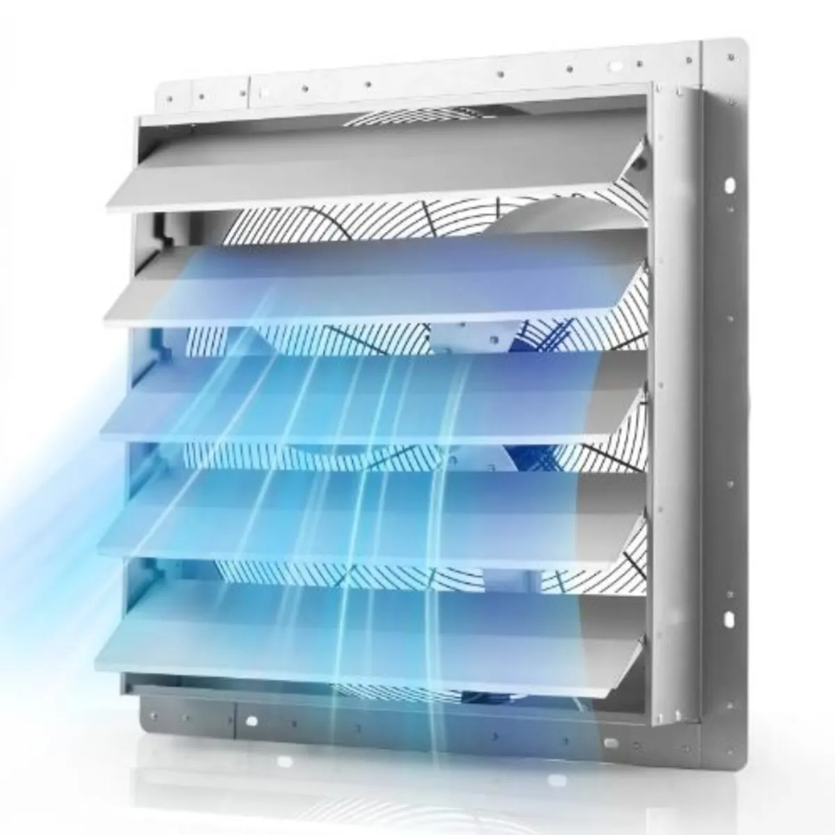 624 mm Shutter Exhaust Fan Wall - Image 4