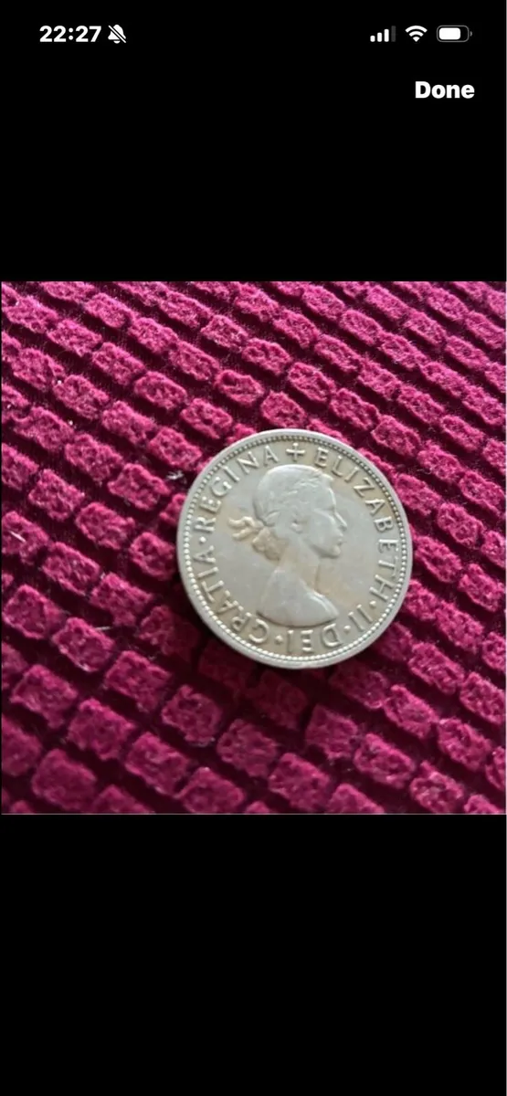 UK Half Crown 1959 - Image 2