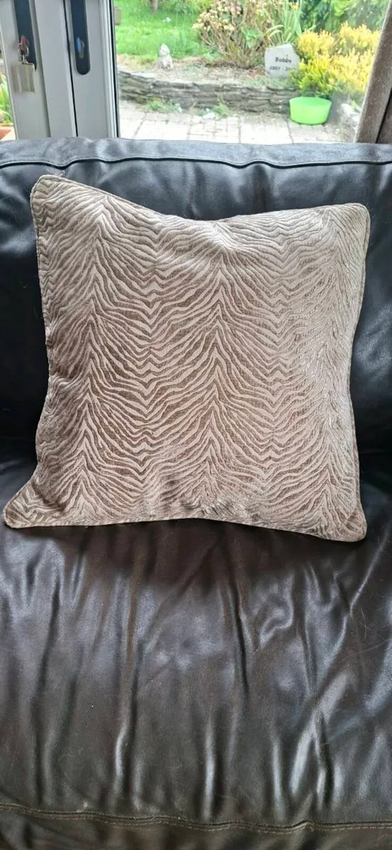 Large Beige Cushions - Image 1