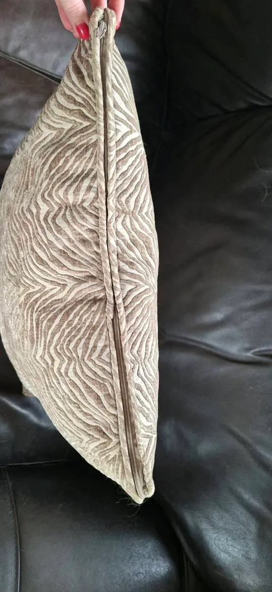 Large Beige Cushions - Image 2