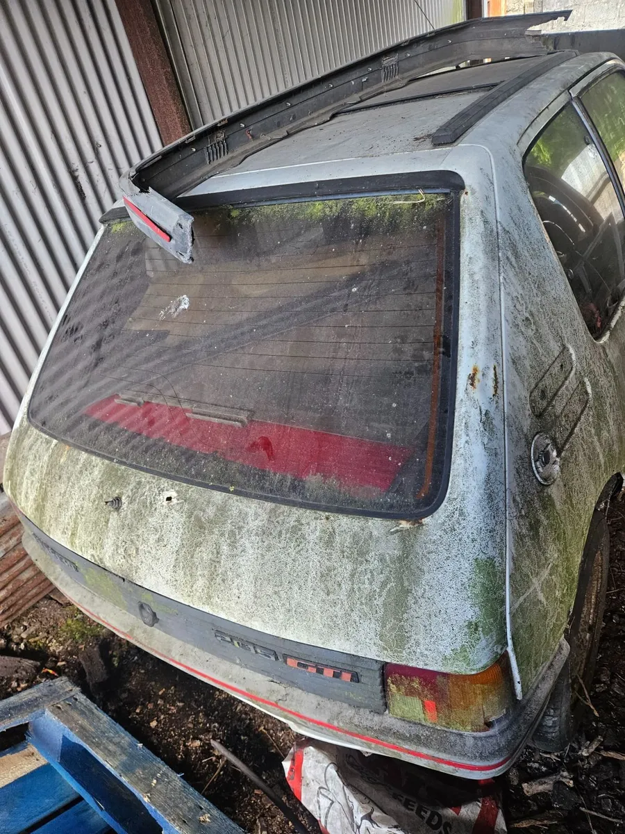 Peugeot  partner  and 205 gti - Image 2