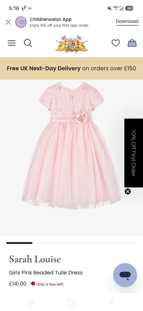 Flowers girl dress