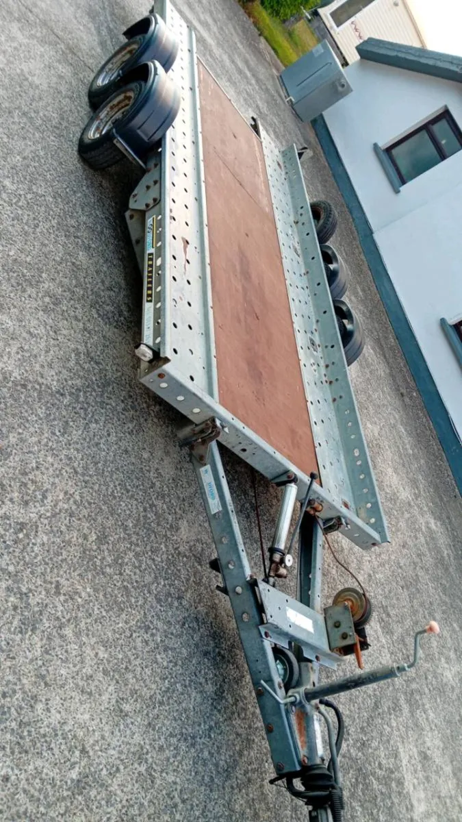 14ft tiltbed transporter - Image 1