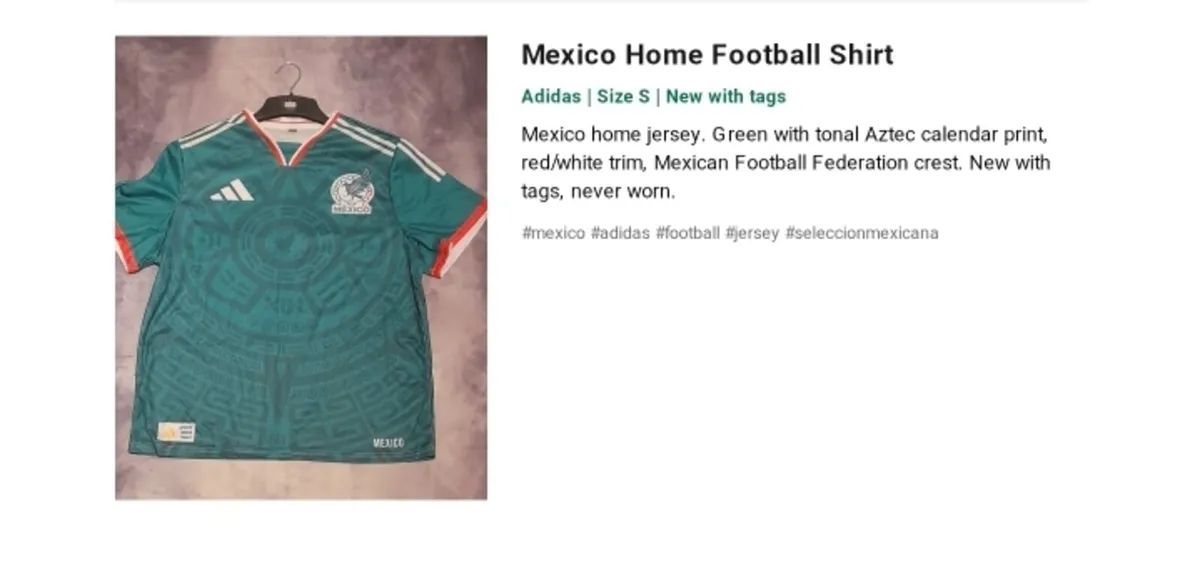 Mexico WC Home jersey - Image 1