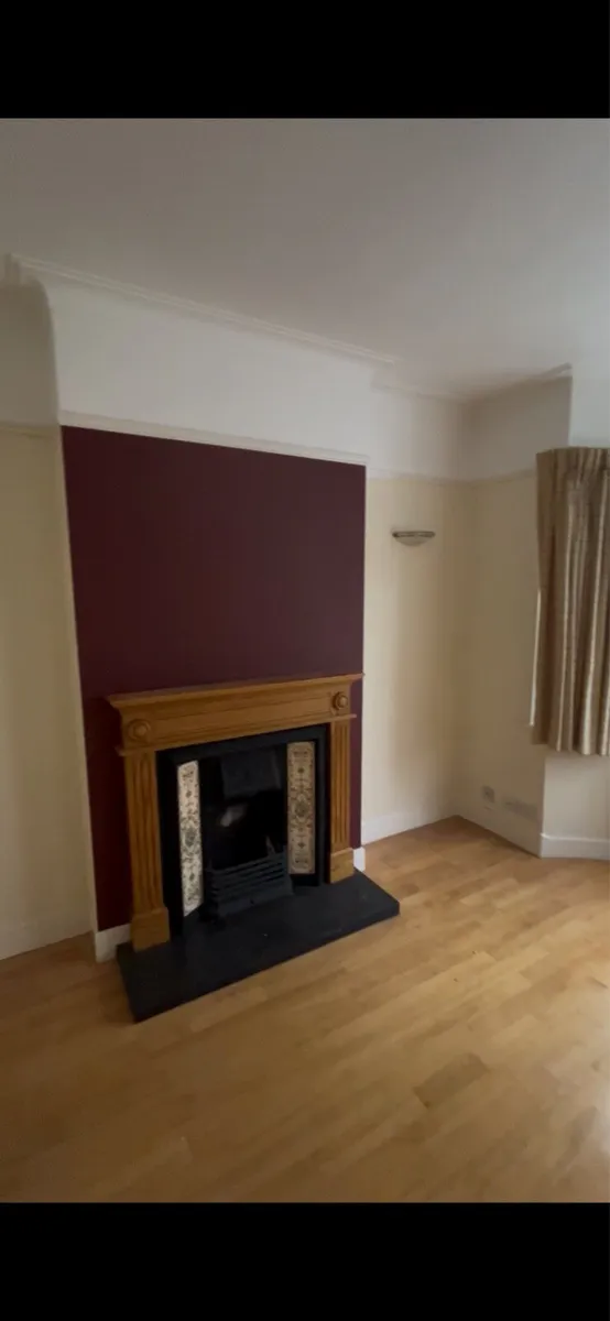 Two fireplaces (iron and wood) - Image 2