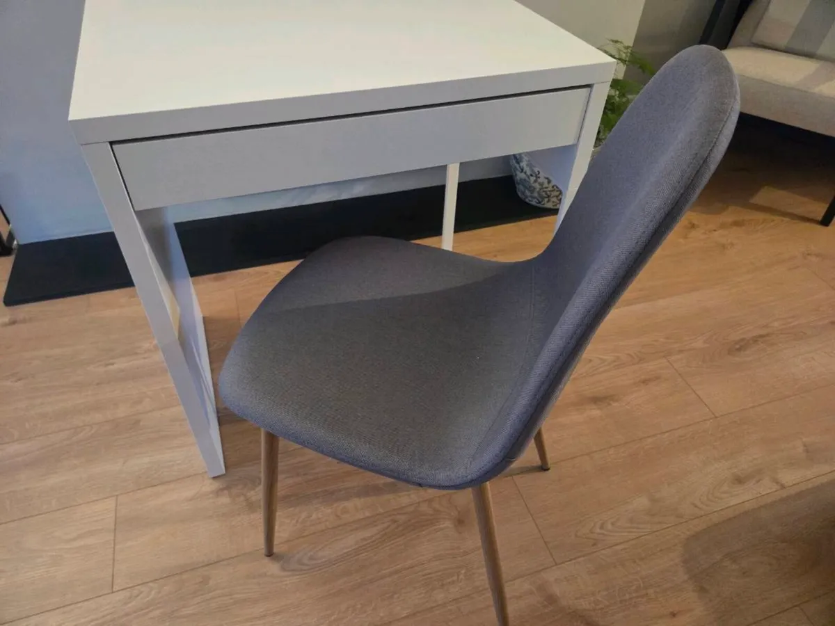 IKEA Micke Desk and Jysk Chair - Image 3
