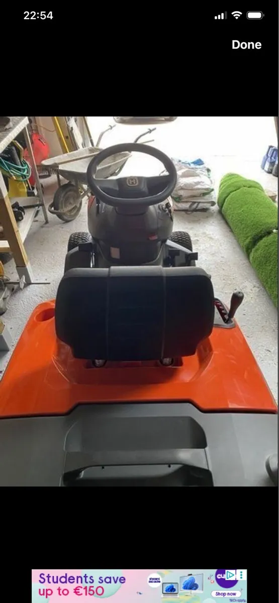 Husqvarna Tc112 Ride On Lawnmower - Image 4
