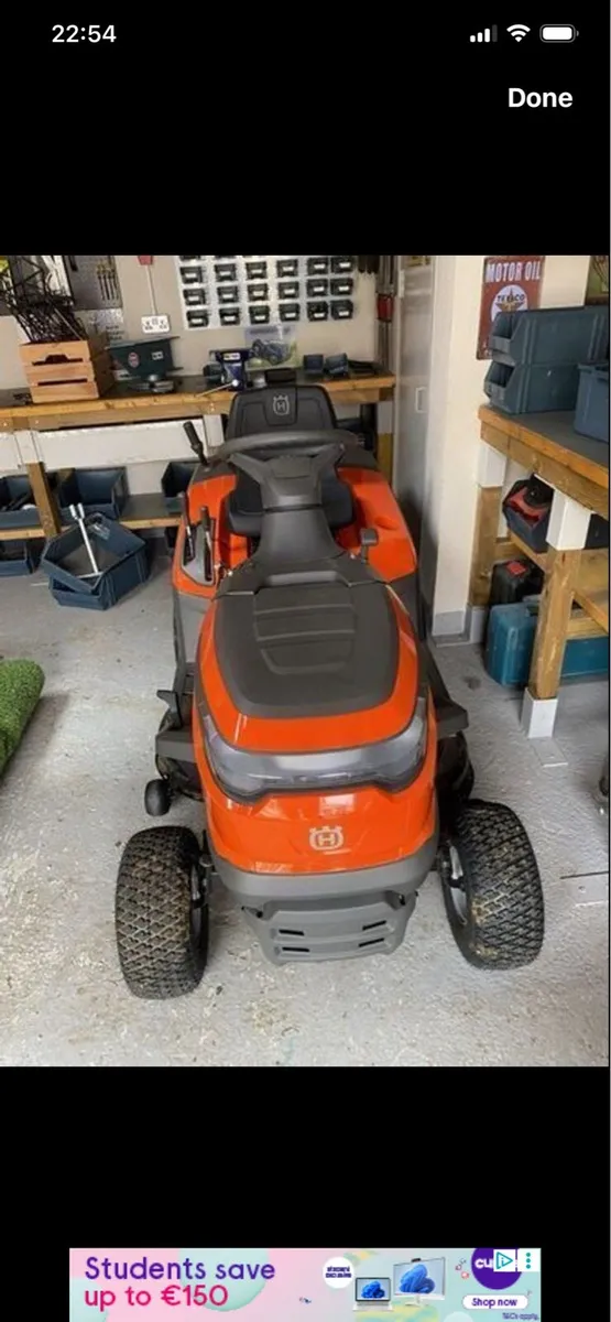 Husqvarna Tc112 Ride On Lawnmower - Image 3