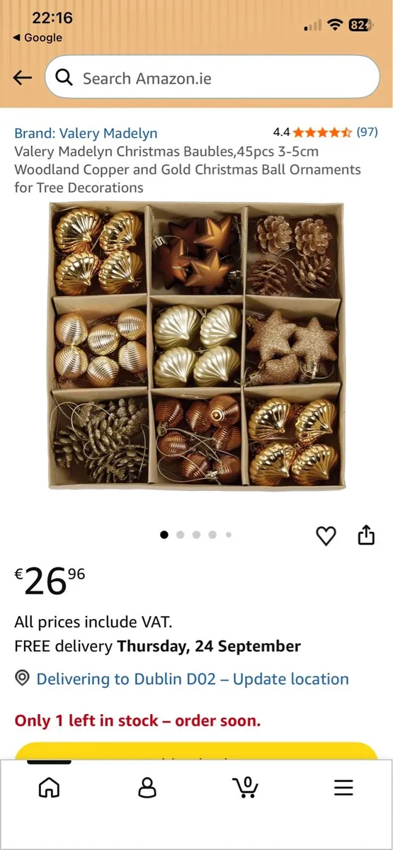 Christmas tree decorations - Image 2