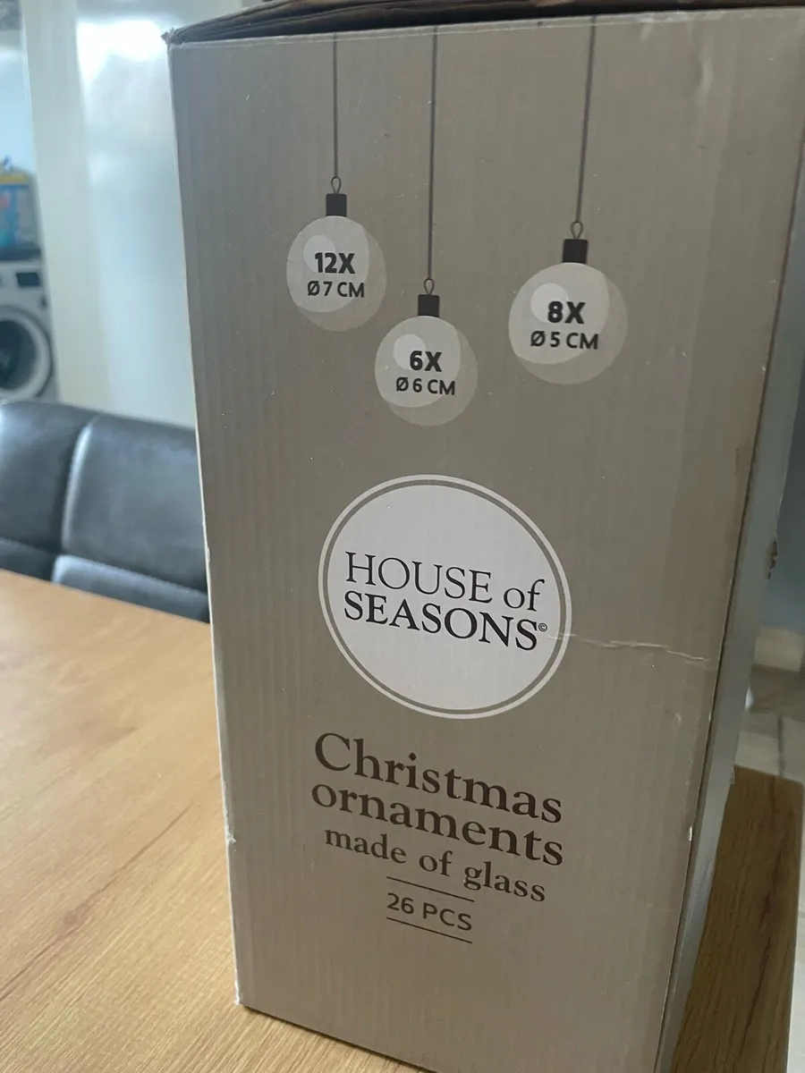 House of seasons xmas tree ornaments - Image 2