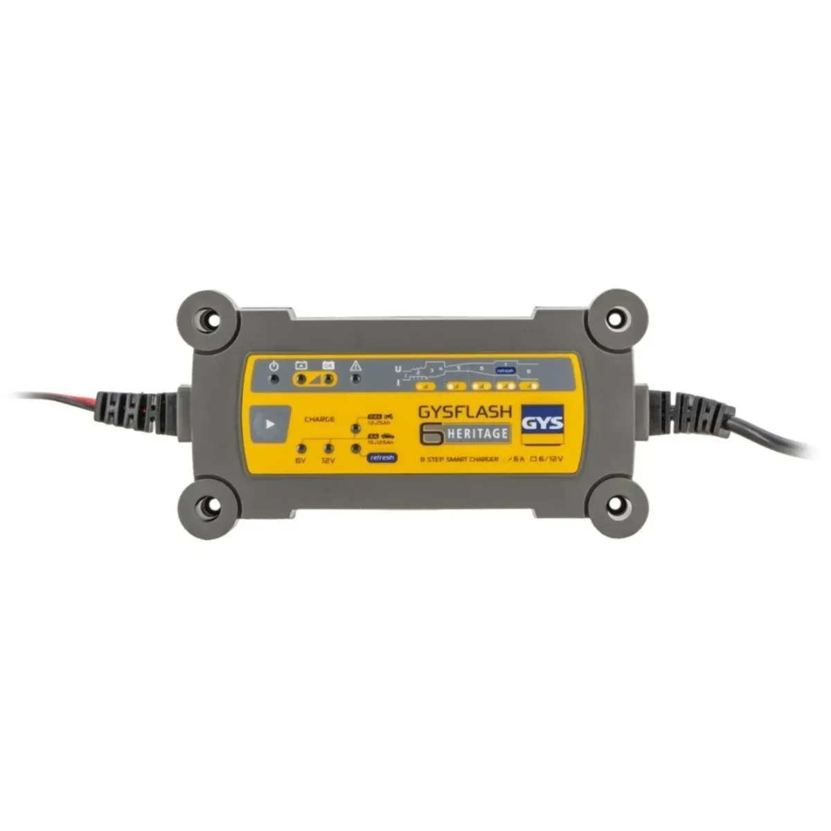 Gys Smart Charger Flash 6a Heritage 6/12v 230v - Image 2