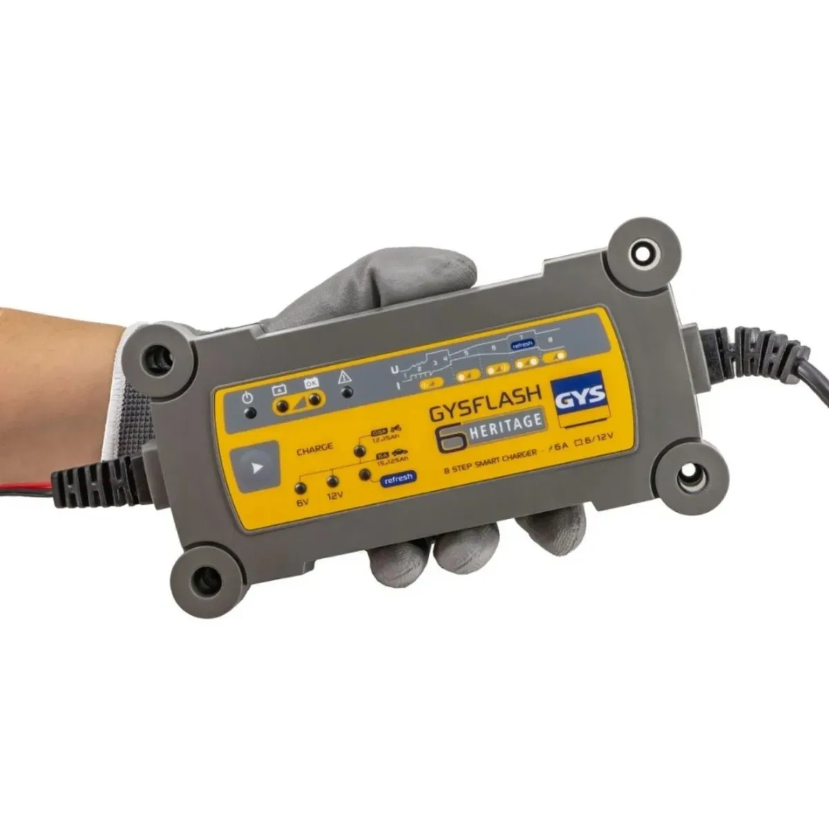Gys Smart Charger Flash 6a Heritage 6/12v 230v - Image 1