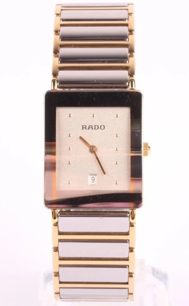 Unisex Rado Diastar Watch Silver Ceramic - Image 1