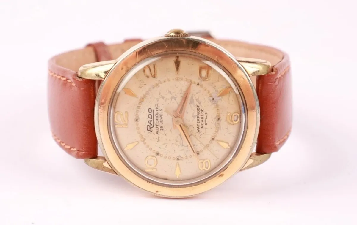 Vintage Rado Automatic 11595 Mens Watch 34mm - Image 1