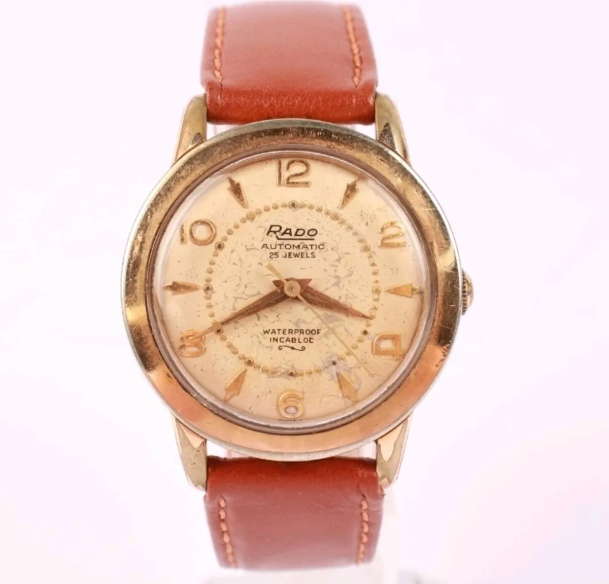 Vintage Rado Automatic 11595 Mens Watch 34mm - Image 4